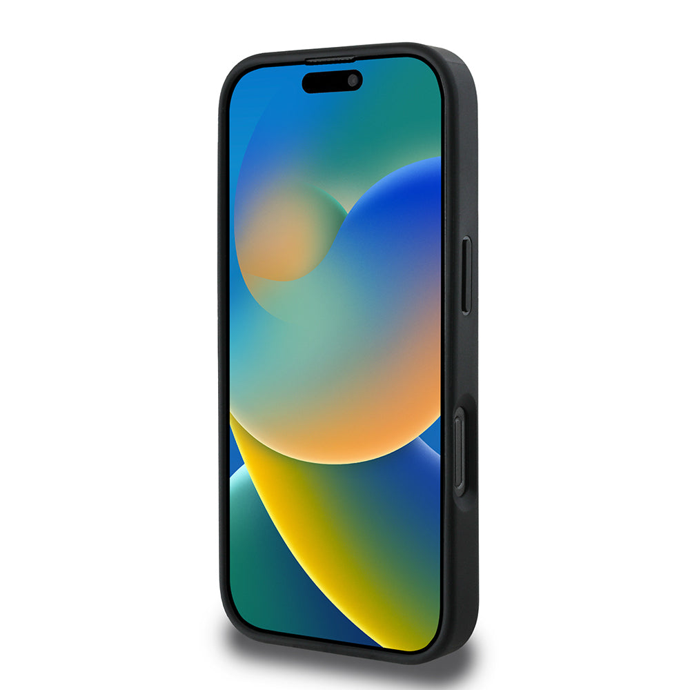 Mercedes Benz iPhone 16 Pro Orjinal Lisanslı 3D Metal Logolu Mavi Dikey Eğri Çizgili Deri M-safe Kılıf Mercedes Benz iPhone 16 Pro Orjinal Lisanslı 3D Metal Logolu Mavi Dikey Eğri Çizgili Deri M-safe Kılıf